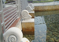 花岗石喷泉雕塑